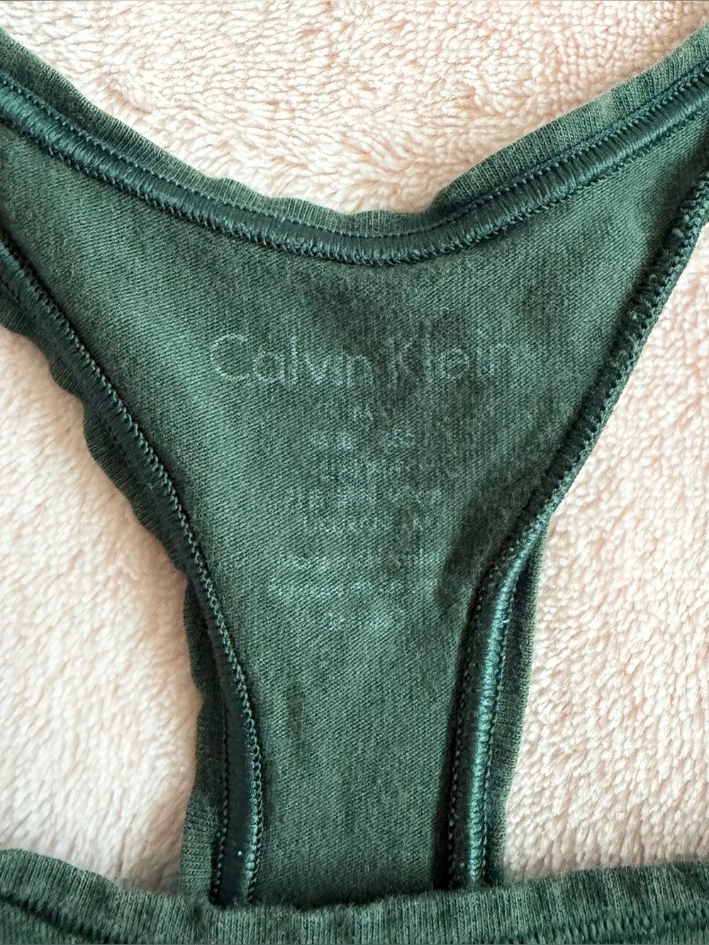 Calvin Klein Racerback Bralette - Picture 2 of 2
